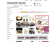 Tablet Screenshot of fashionbliss.com